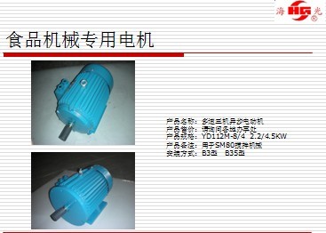 YD系列電動機(jī)（食品機(jī)械電機(jī)）