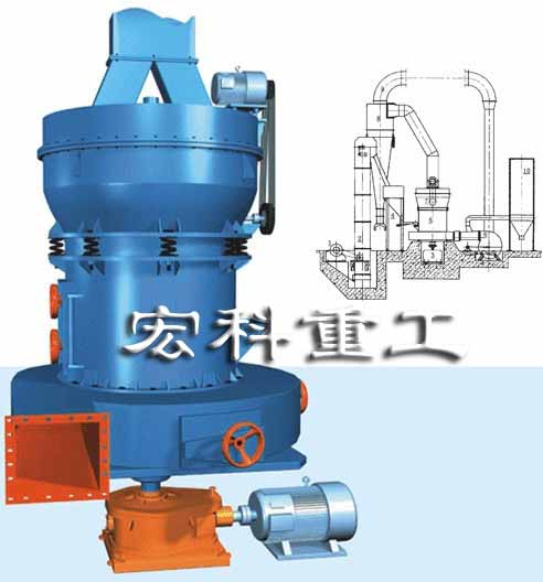 【廠價直銷】雷蒙磨/雷蒙磨粉機/雷蒙磨工作原理—宏科重工