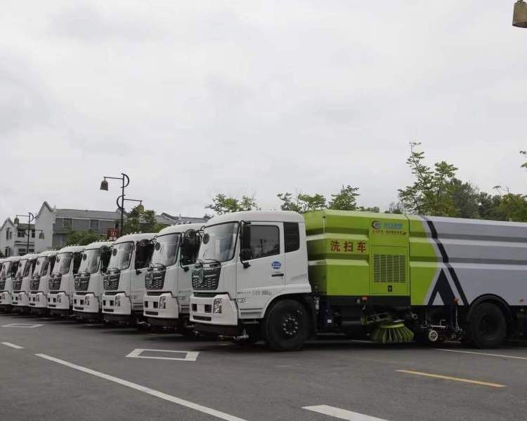 東風天錦16方洗掃車 帶灑水功能 清洗功能 深層清潔