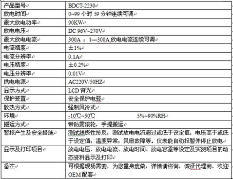 大電流智能放電負載