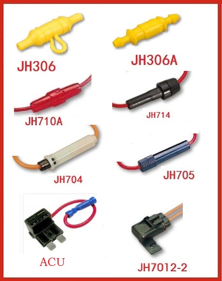 MINI FUSE HOLDER-NEW TYPE ACS汽車保險座,ACU