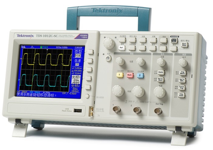 TDS1001C-SC│TDS1002C-SC數(shù)字存儲示波器│美國泰克彩屏示波器