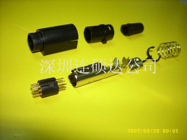 MINI DIN LOCK組裝式公頭(3P4P5P6P7P8P)