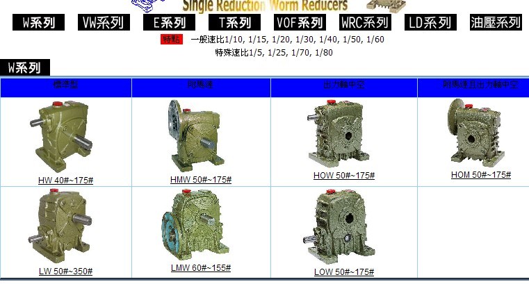 臺灣利茗蝸輪減速機(jī)