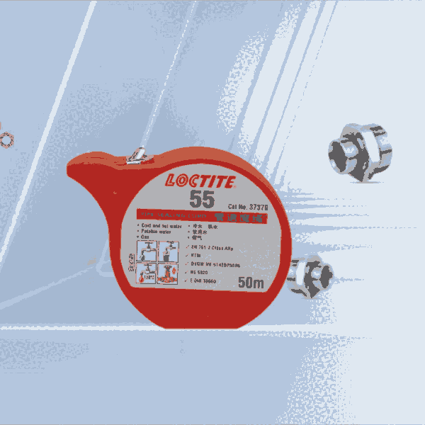樂泰55管道魔繩螺紋密封膠飲用水管道可調節(jié)耐高溫