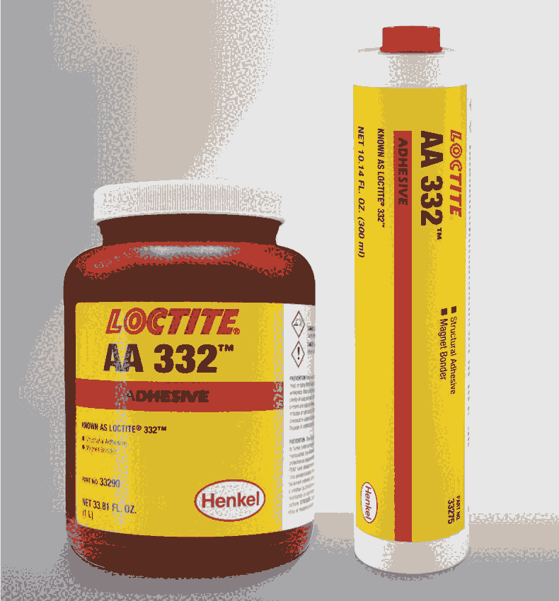 樂泰332結(jié)構(gòu)膠抗剝離耐腐蝕高強度抗沖擊loctite332膠水永磁體粘結(jié)