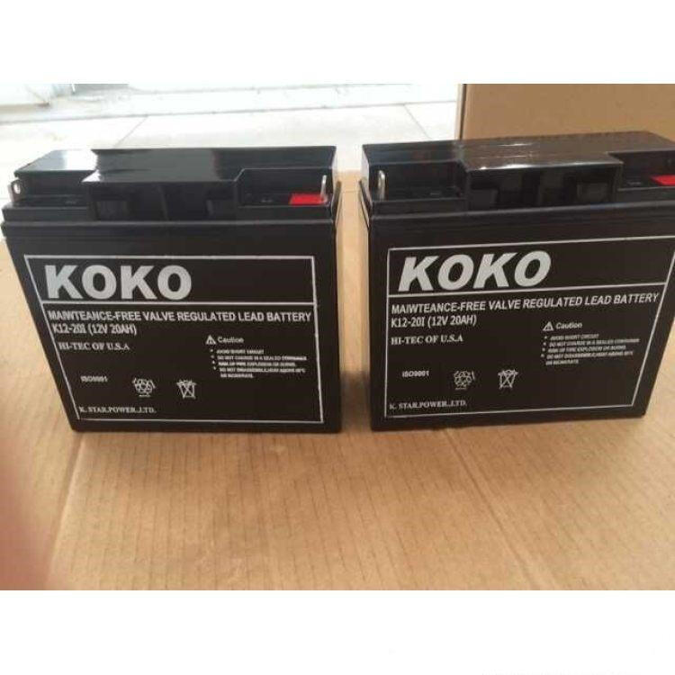 KOKO蓄電池6GFM17-1212V17Ah直流屏電池