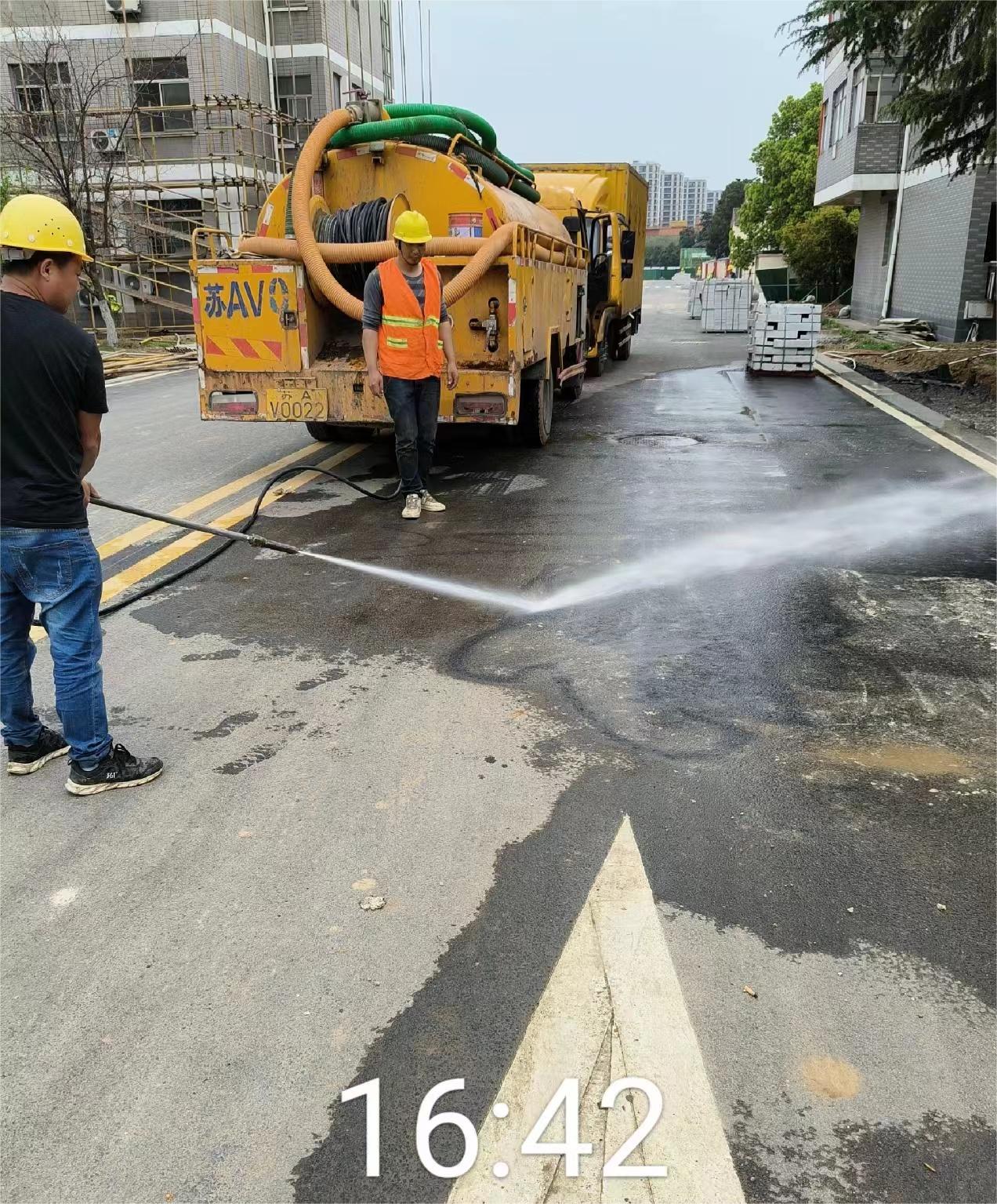 溧水污水管道清洗 市政管道疏通 地下排污管道疏通 管道排查