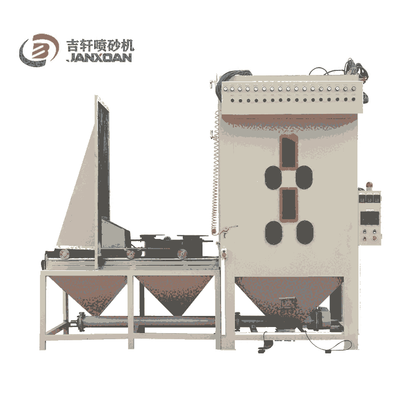 多工位噴砂無死角專用吉軒轉(zhuǎn)盤噴砂機