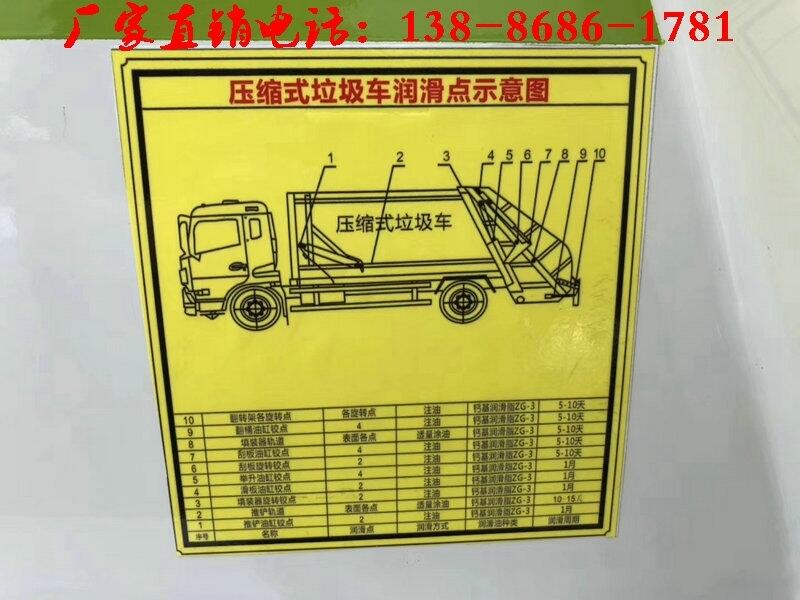 推薦：烏海8立方東風(fēng)壓縮垃圾車廠家定制價格