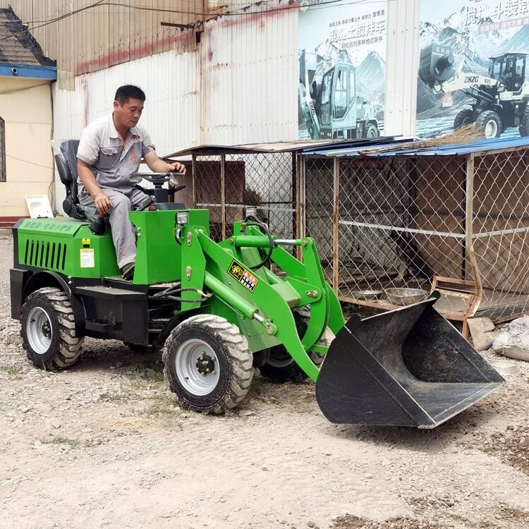 小鏟車電動裝載機小電動裝載機食品廠專用電動鏟車