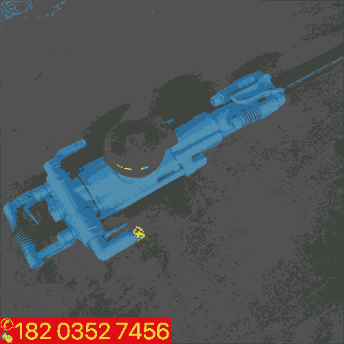 廣西桂林 汽油鎬破碎鎬錘鑿巖機 一機多用便攜式鑿巖打孔機 河北唐山