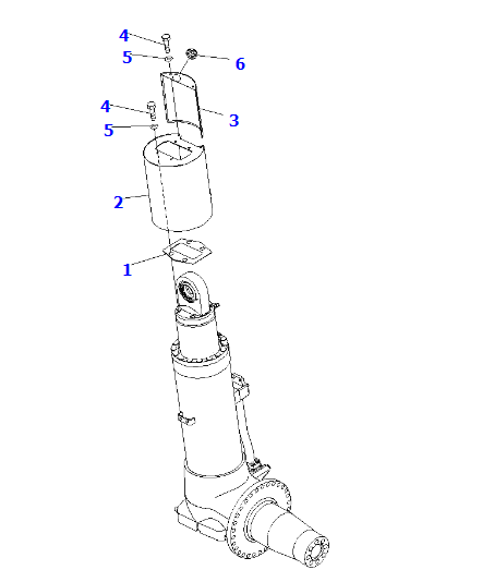 前懸架總成561-50-81002適用小松自卸車HD785-7