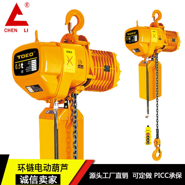 鬼頭式大包頭環(huán)鏈電動(dòng)葫蘆噪音低廠家批發(fā)3噸5噸