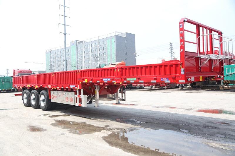 鑼響新國標半掛車 欄板式運輸半掛車