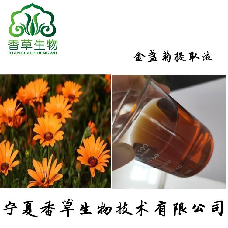 金盞花提取液生產(chǎn) 金盞花濃縮液5倍濃縮 金盞花浸膏