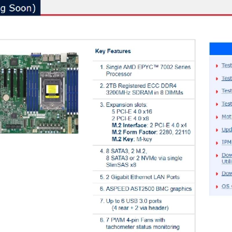 H12SSL-I ·AMD EPYC 7002 IPSF (w)