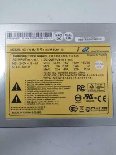 EVM-5004-10 500W DS6312FE 曙光 普安 磁盤陣列柜電源模塊