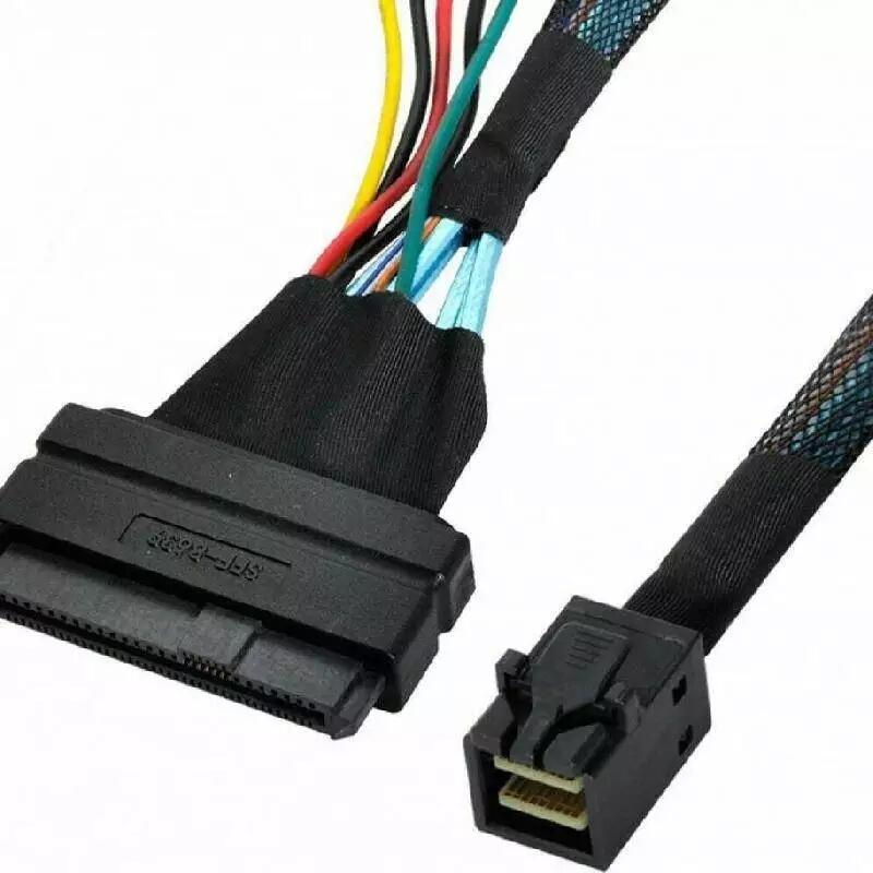 SFF-8643 to SFF-8639 0.5m  Cable MiniSASBӾ