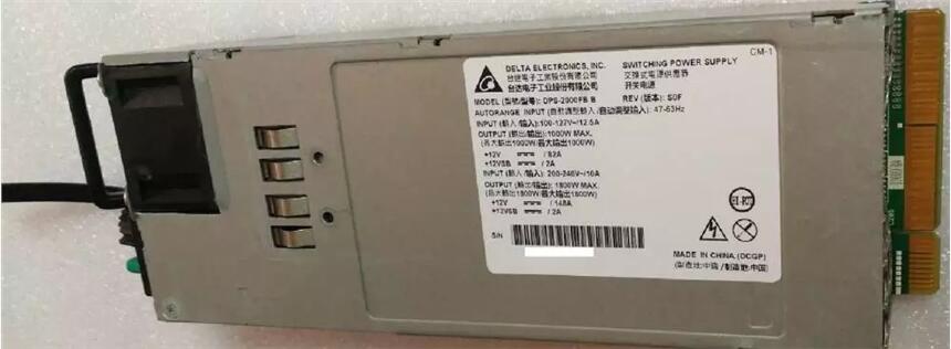 Delta DPS-2000FB B 1800W 臺達(dá) 交換式電源供應(yīng)器 開關(guān)電源