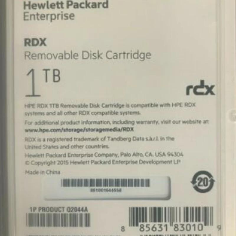 Q2044A Removable Disk Cartridg 1TB RDX ƄӴűPŎ