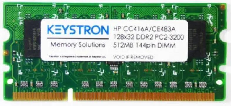 CE483A 512MB PC2-3200 DDR2 144-Pin LJ4014(ni)