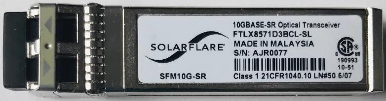 SFM10G-SR FTLX8571D3BCL-SL 10GBASE-SR 光纖模塊