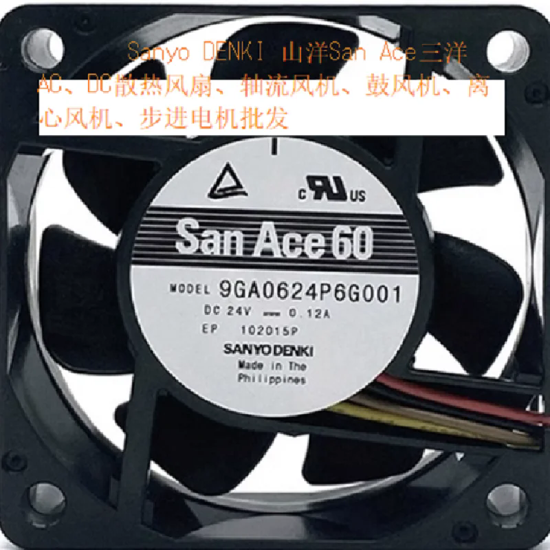 SANYO San Ace60 9GA0624P6G001 DC24V 0.12A L(fng)