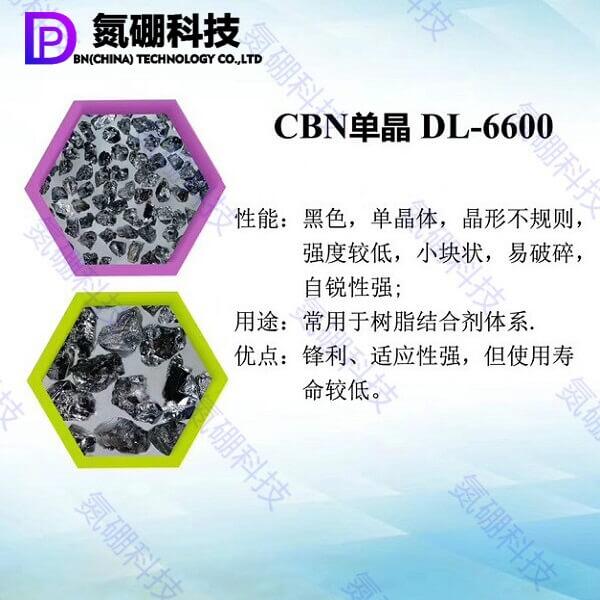 CBN黑色單晶微粉自銳性強DL-6600 氮硼科技