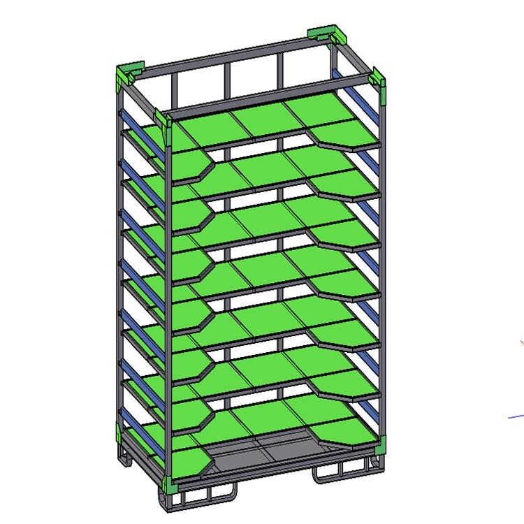 江蘇新朝祥 大眾料架 提高空間利用率汽車料架生產(chǎn)廠家