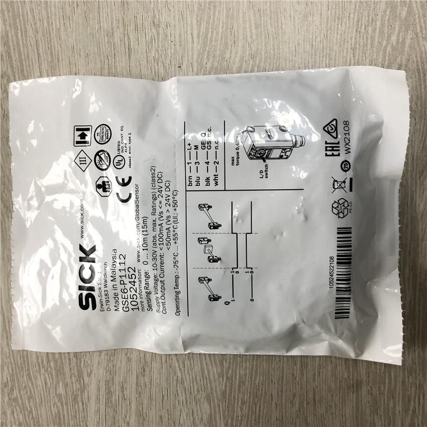 SICK德國(guó)西克  GSE6-P1112 訂貨號(hào): 1052452 迷你型光電傳感器