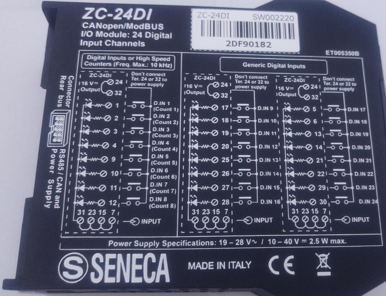 ZC-24DI意大利SENECA一級代理