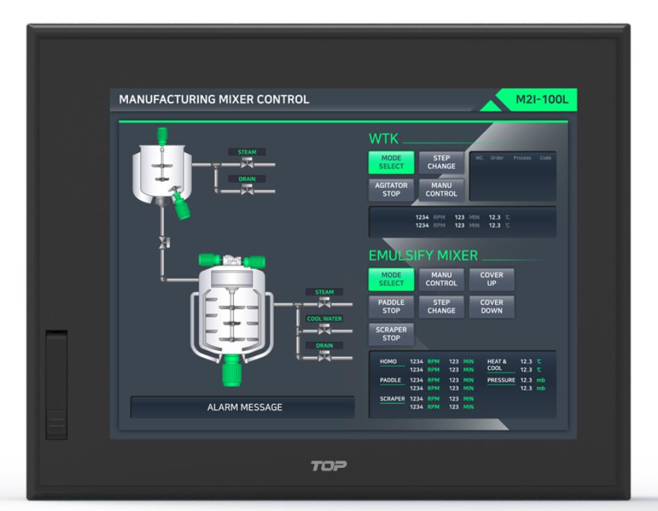 TOPRX1000SD-Ex觸摸屏人機界面韓國M2I