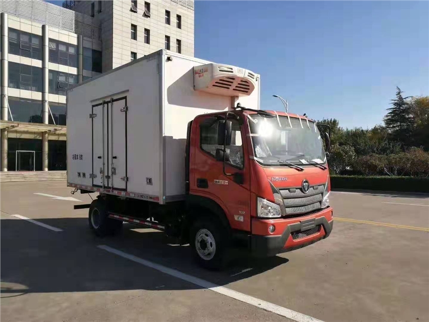 藍牌福田小型冷藏車多少錢輛