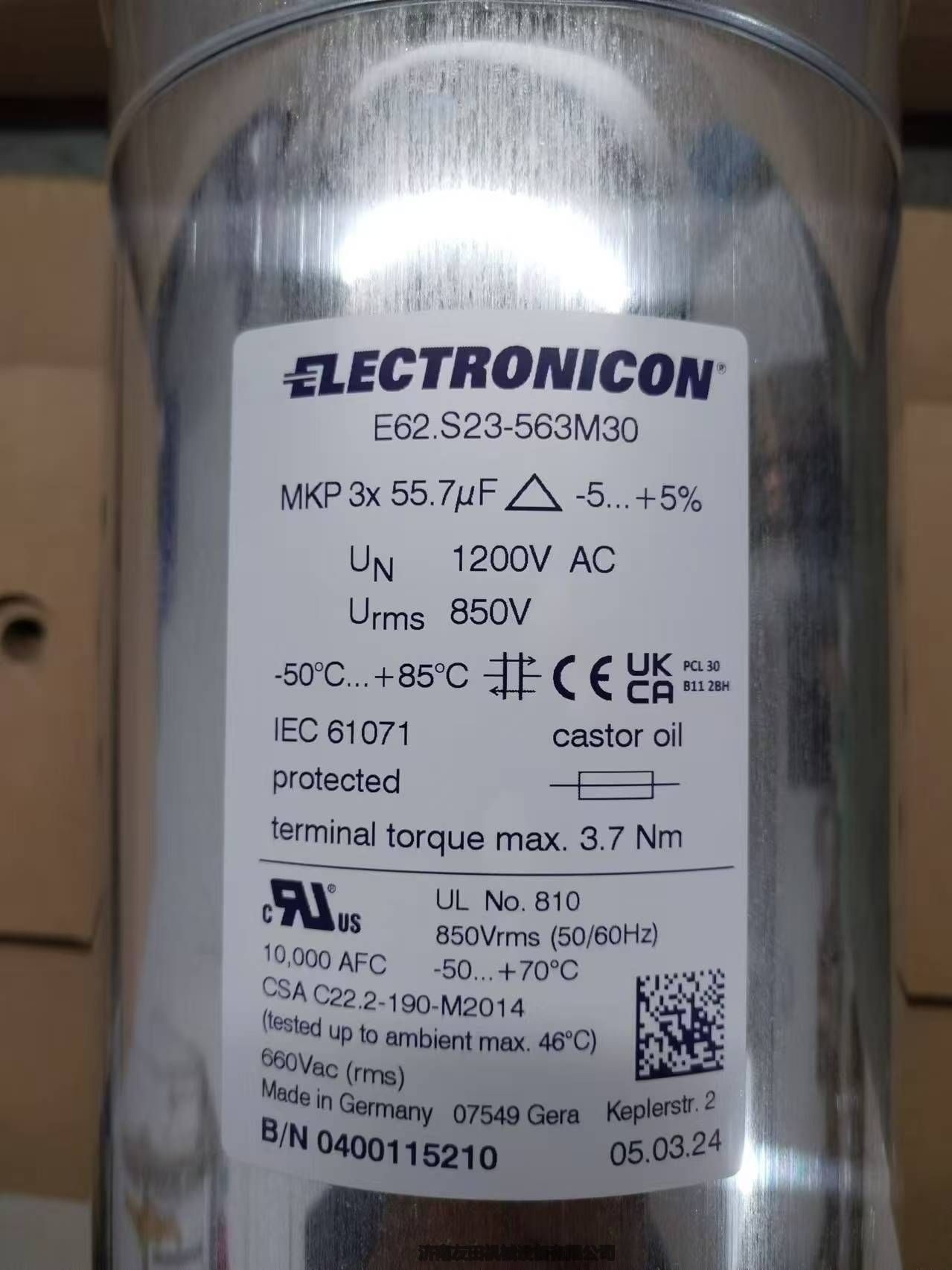 ELECTRONICON E62.S23-563M30