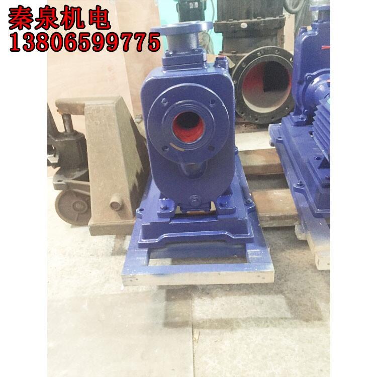 上海秦泉工程自吸泵100ZW80-80-45臥式自吸泵