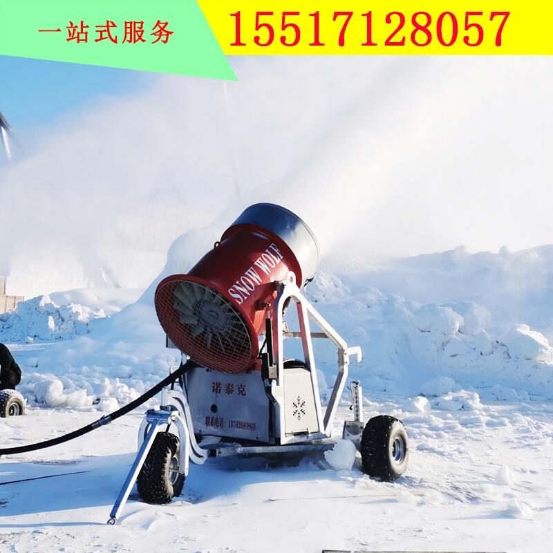 人工造雪機造雪蓄水池水質(zhì) 輪式可移動國產(chǎn)造雪機