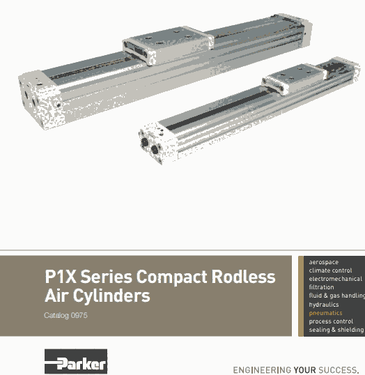 美國派克氣缸P1E系列