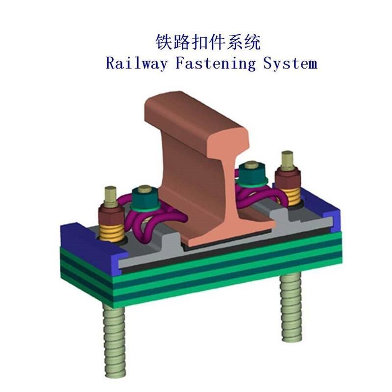 克拉瑪依集裝箱堆場鋼軌聯(lián)接扣件生產(chǎn)工廠