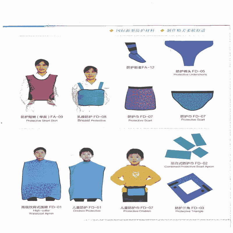 河南省駐馬店市正穿防護(hù)雙面式鉛衣檢測(cè)報(bào)告