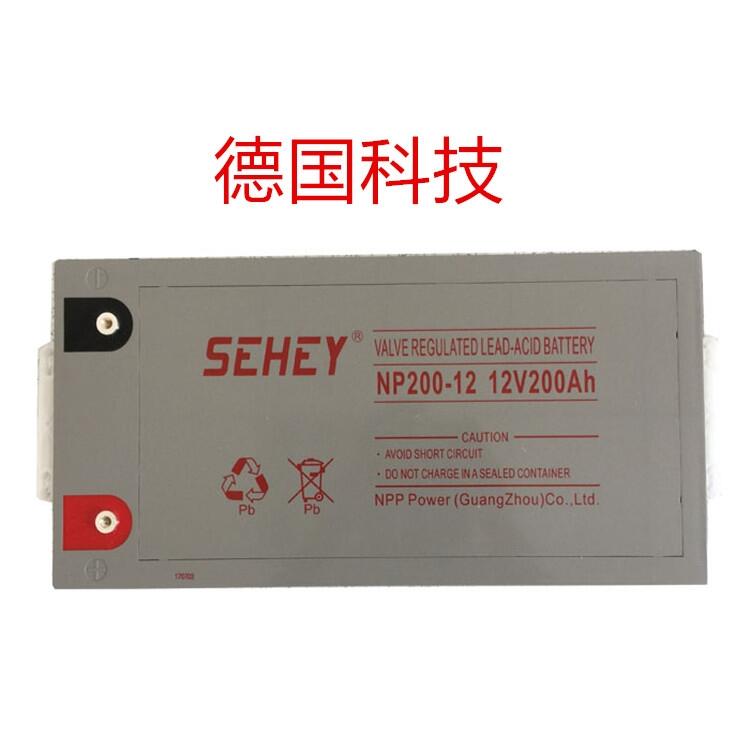 天津SEHEY西力蓄電池NP12V200AH德國西力機房蓄電池6-GFM-200