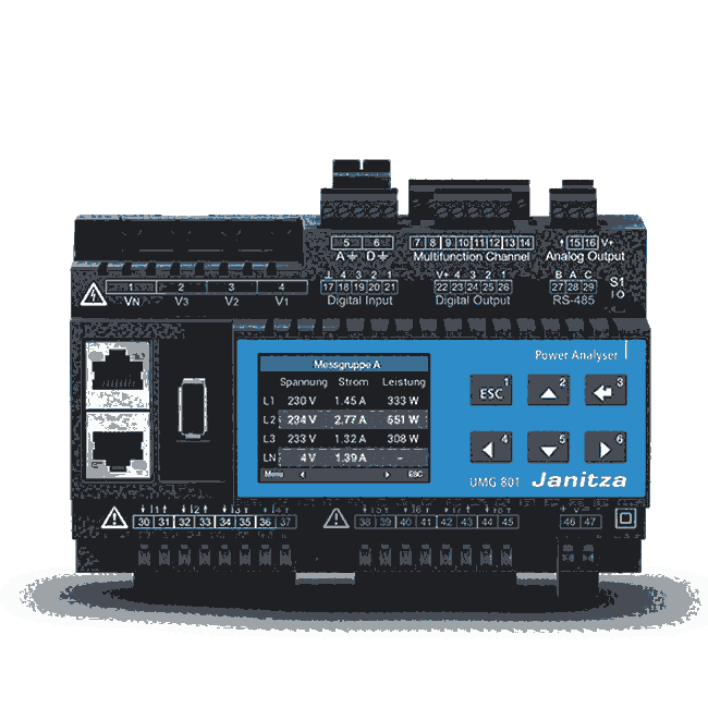 德國JANITZA 測量儀表 UMG 604-PRO 52.16.201