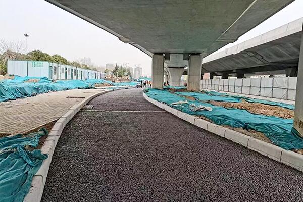 寧波彩色透水混凝土道面 透水混凝土膠結劑廠家