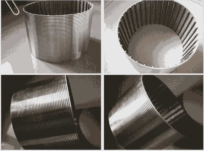 水處理不銹鋼楔形繞絲篩管楔形網條縫篩管