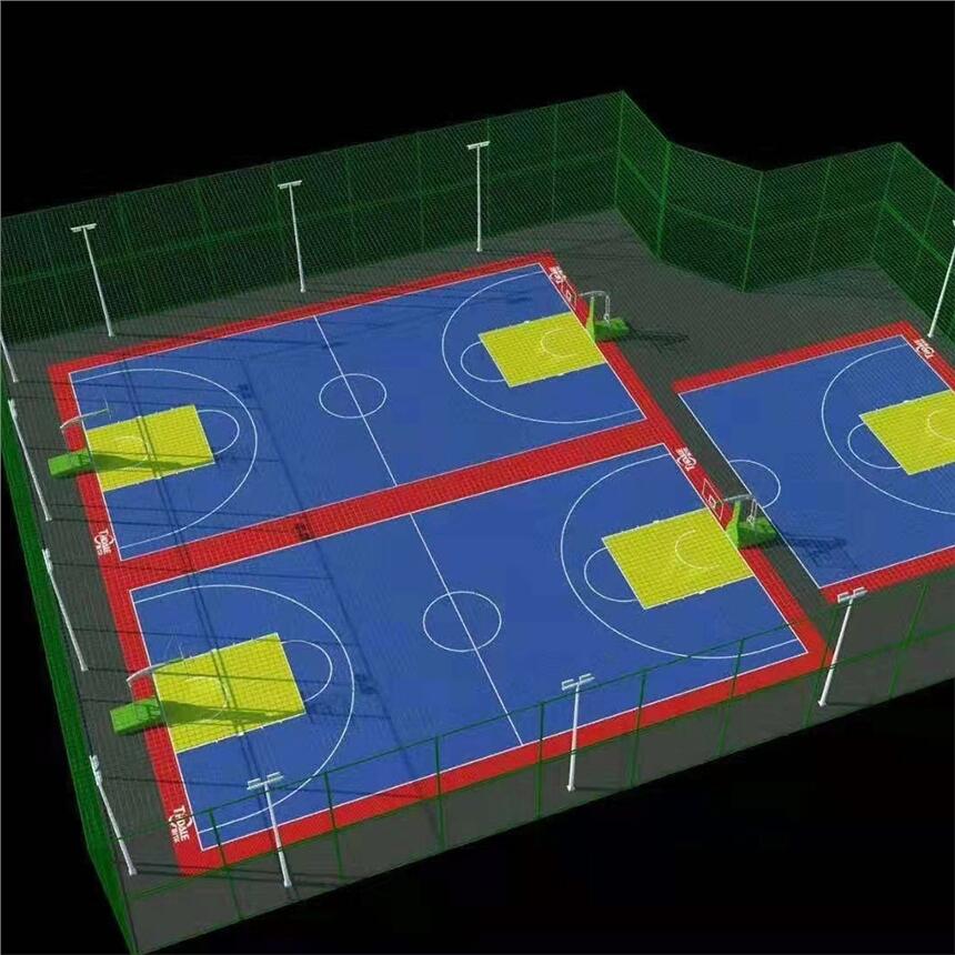 汕頭市硅PU籃球架全國專業(yè)施工