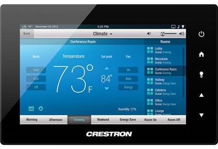 錄音點(diǎn)播快思聰 CRESTRON TSW-550  觸摸屏