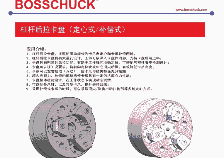 出售BOSSCHUCK杠桿后拉卡盤，原裝進口，支持售后