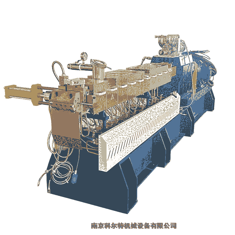 ABS PC加玻纖增強(qiáng)改性雙螺桿擠出造粒機(jī)