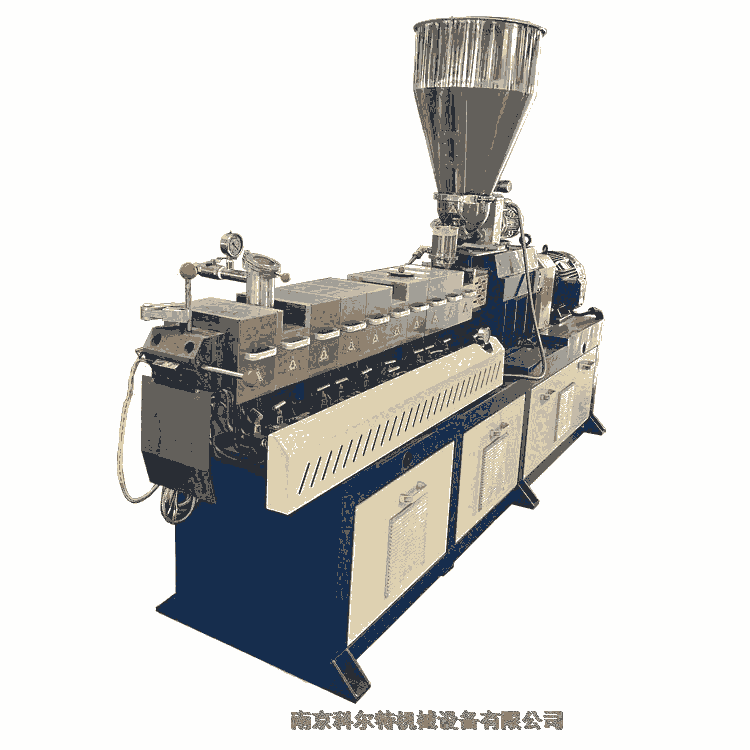 尼龍pa6加纖顆粒造粒機 尼龍PA加ABS合金料雙螺桿擠出機