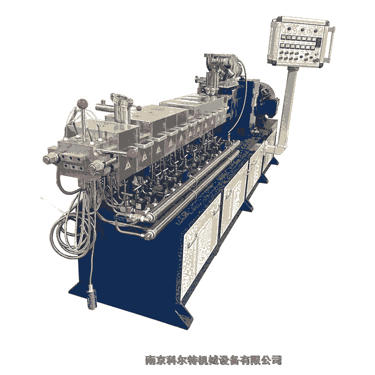 黑色PS尼龍塑料顆粒造粒機 雙螺桿擠出機